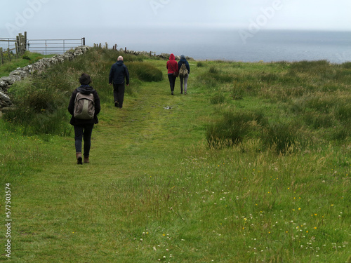The Burren way - Between Cliffs of Moher and Doolin - County Clare - Ireland