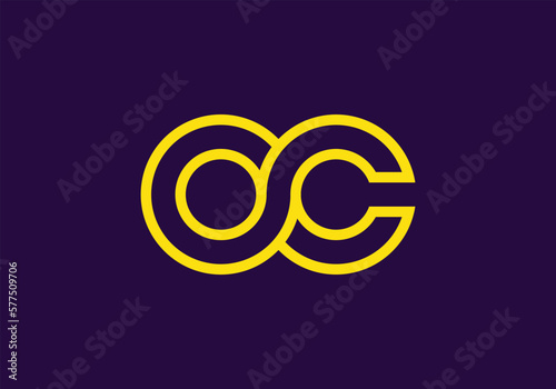 this is a letter oc logo design for your business