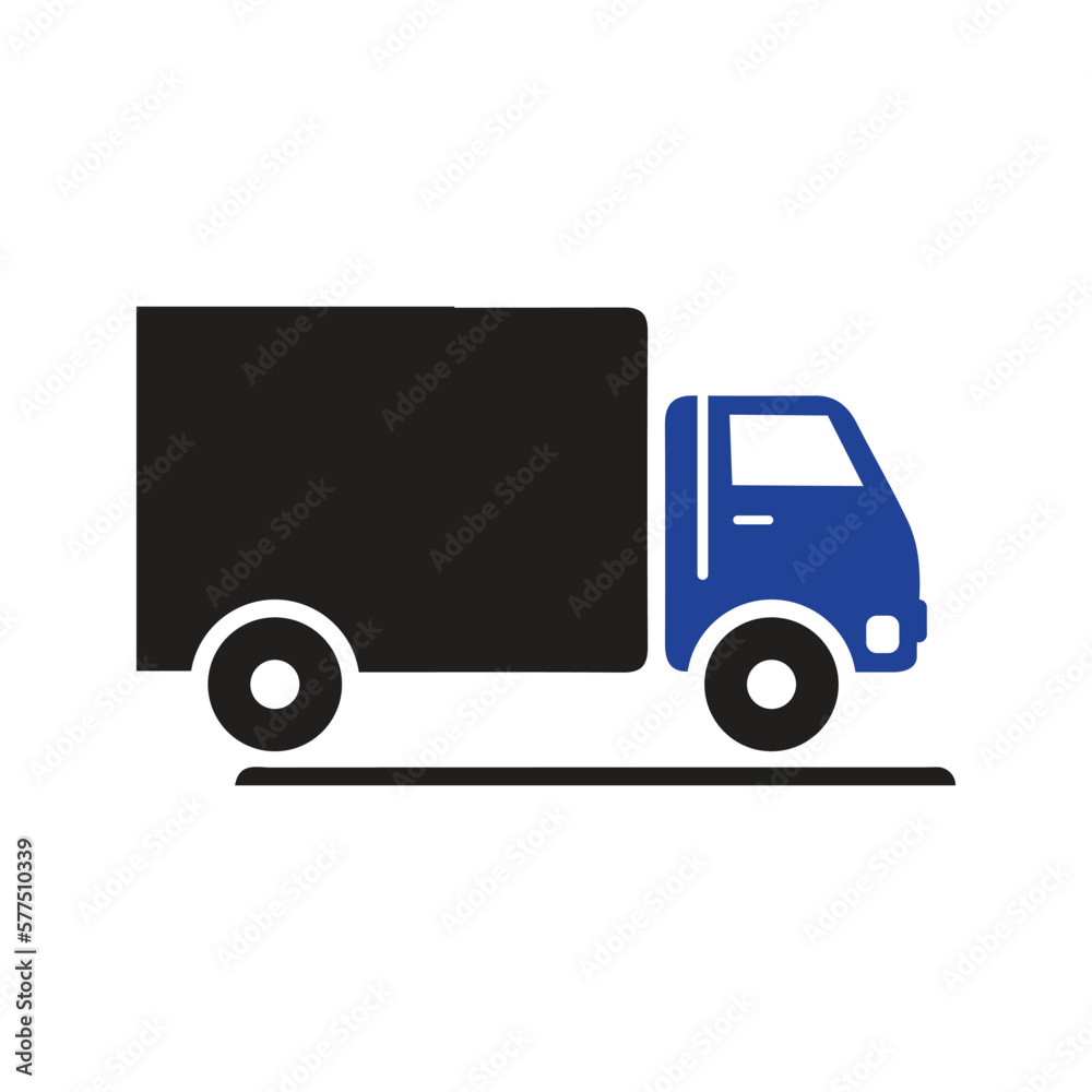 products delivery van icon