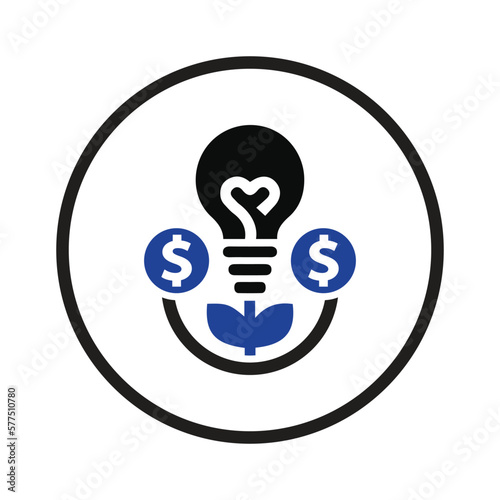 crowd funding icon vector