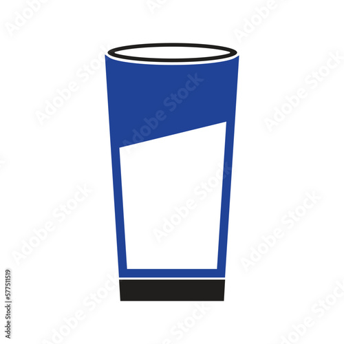 milk glass icon