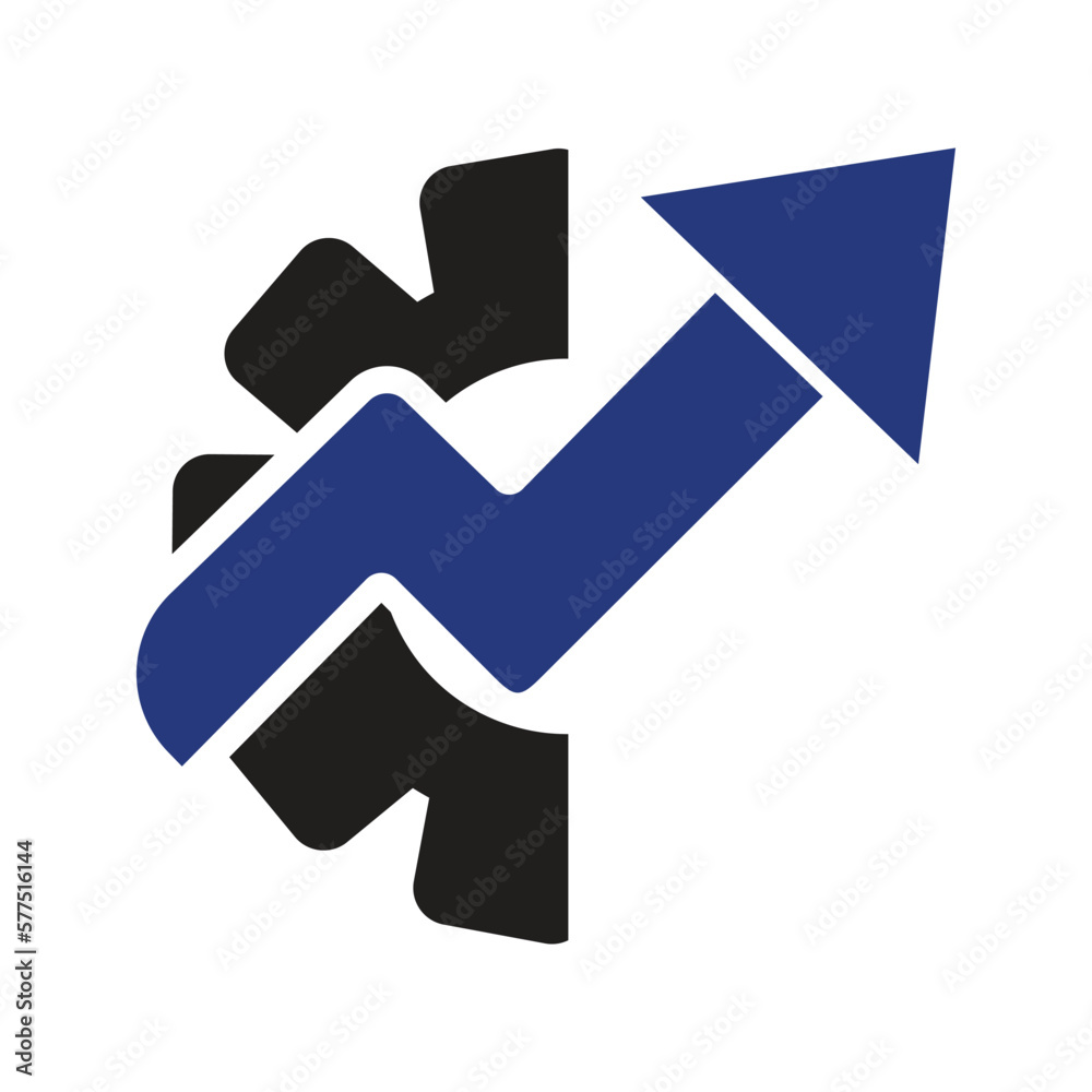 Money growth management icon Money growth management icon