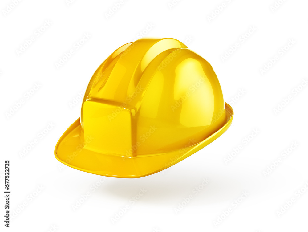 Helmet on a white background. 3d illustration Helmet on a white background. 3d illustration