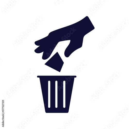 garbage dustbin icon
