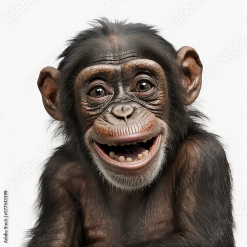 Smiling monkey (AI Generated) © Djomas