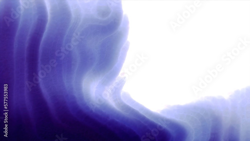 Abstract gradient light flares background. Motion. Transforming bending shapes.