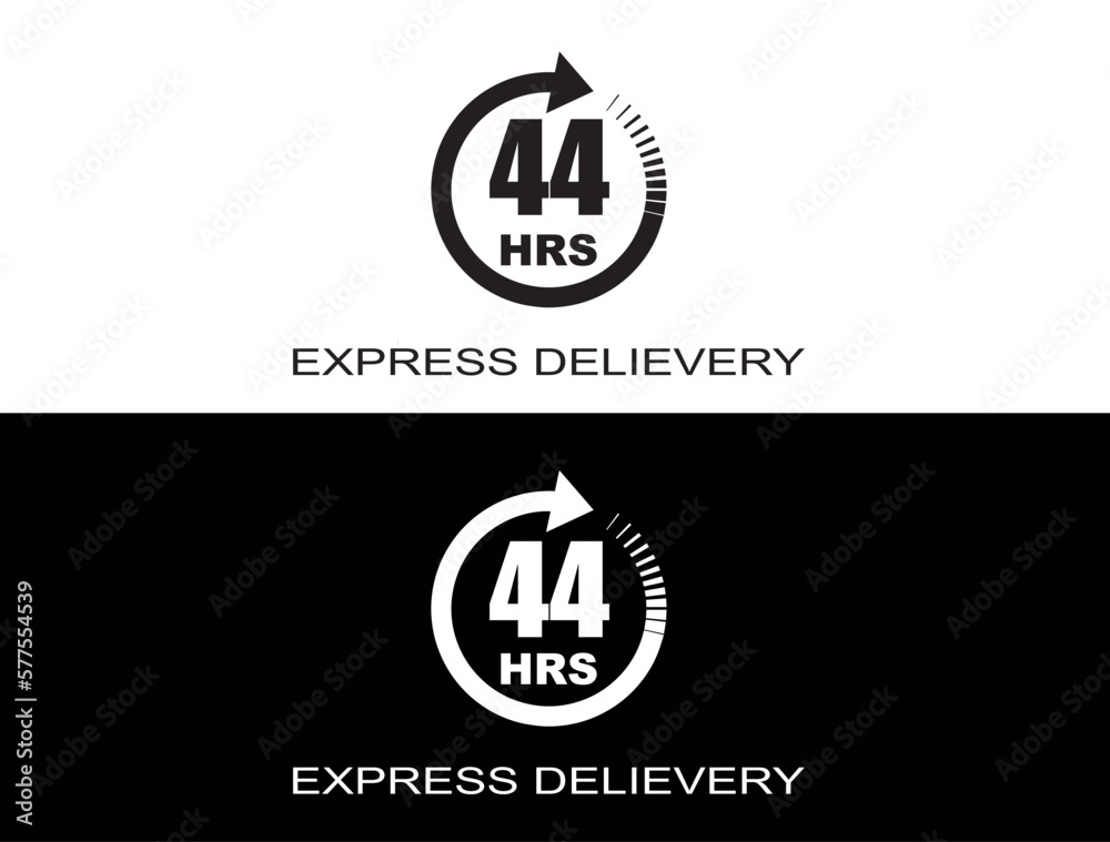 Express delivery in 44 hours. Fast delivery, express and urgent shipping