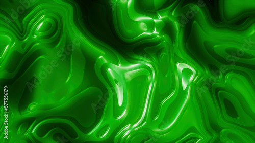 Smooth silver-green abstract background AquSmooth liquid abstract background waving all over the screen. Motion. Unknown texture of fluctuating liquid shapes.a menthe, Tidewater Green. Beautiful