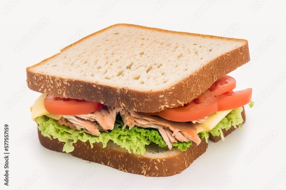 sandwich on white background sandwich on white background