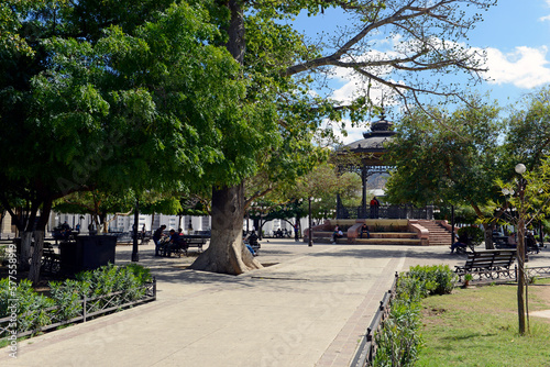 Plaza Zaragoza in Hermosillo, Mexico photo