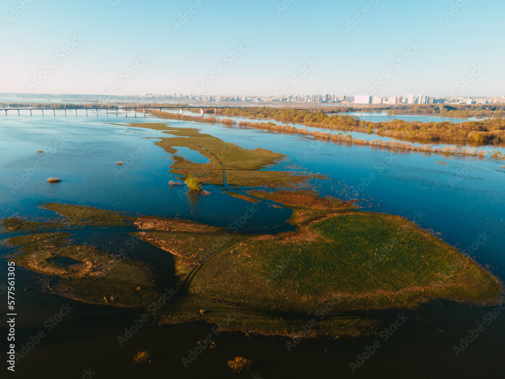 view of the river