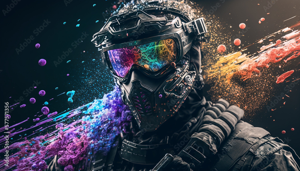 Premium AI Image  Call of Duty Colorful Gaming Wallpaper 4K
