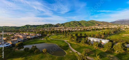 The Chapman Heights Golf Course from a Aerial UAV Drone © Gary Peplow