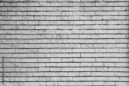 Texture of grey brick wall as background
