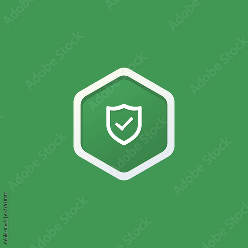 Immune system icon vector or Immune system label vector isolated in flat style. Simple Immune system icon for health product packaging. Best Immune system sign for health product design element.