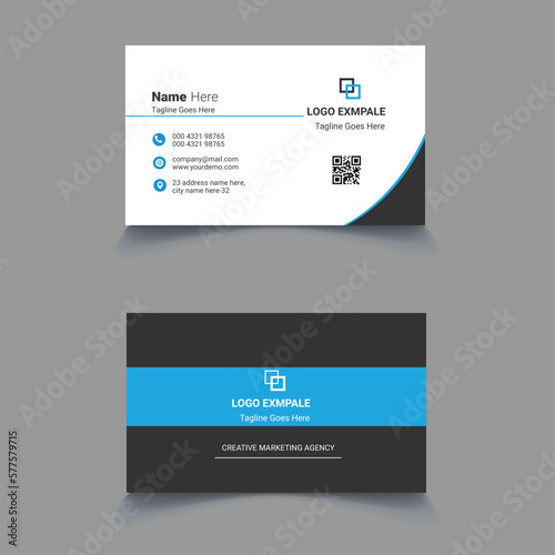 corporate business card template
