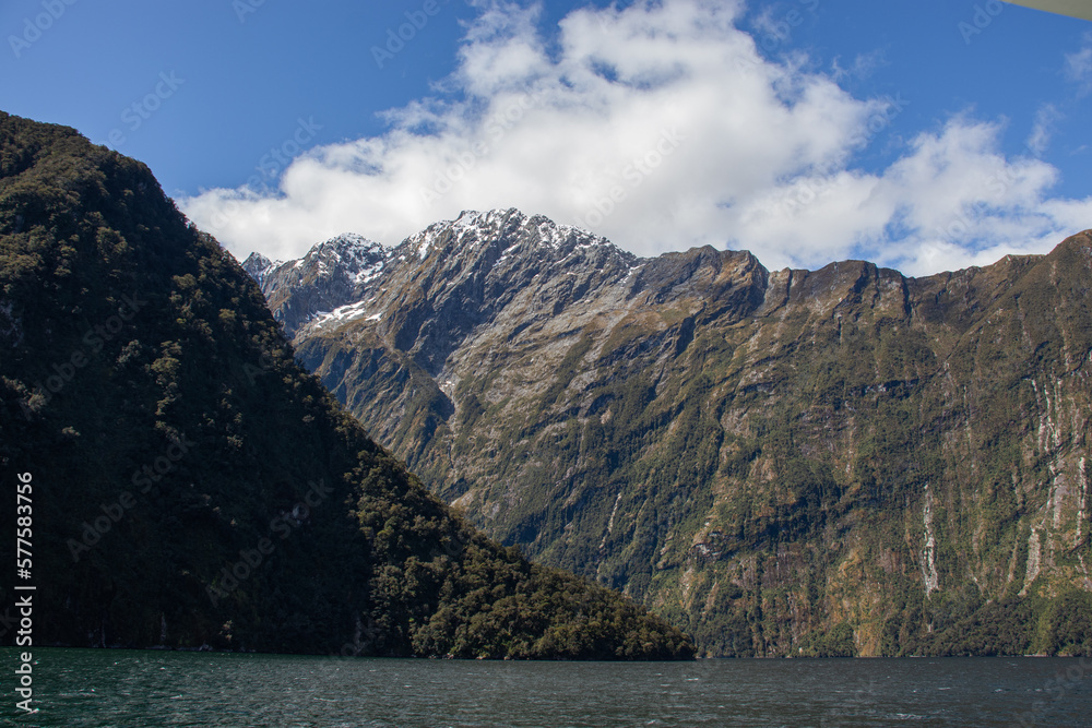 Ocean and mountains