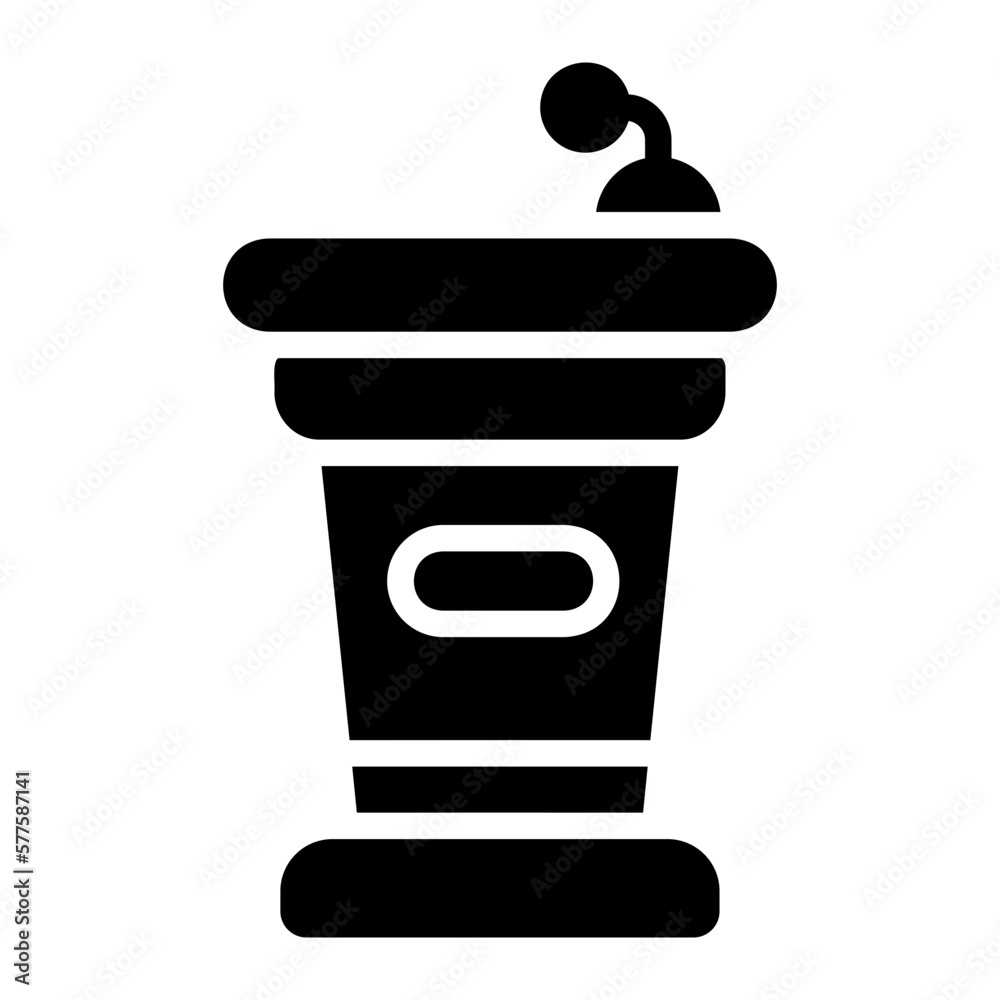lectern glyph icon lectern glyph icon