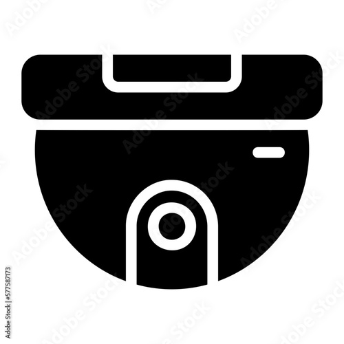 cctv glyph icon