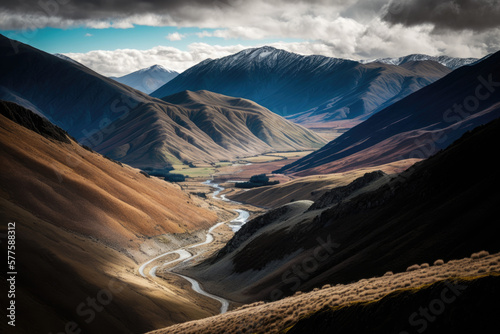 Lindys Pass Viewpoint, New Zealand