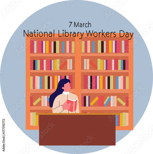 National Library Worker Day is celebrated every year on April.