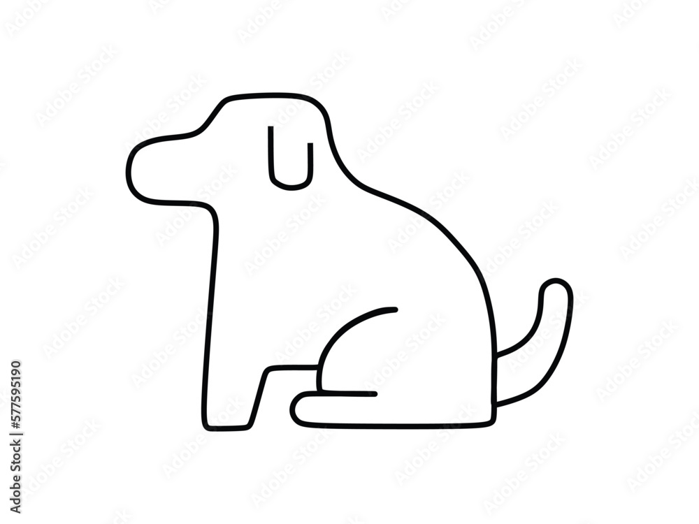 the dog looks relaxed and calm the dog looks relaxed and calm