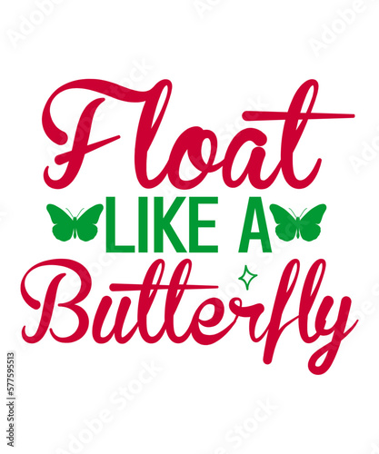 Фотография Float Like A Butterfly SVG Cut File