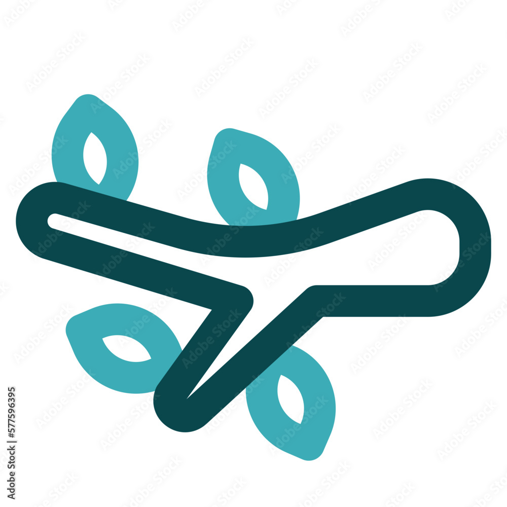 branch icon for illustration