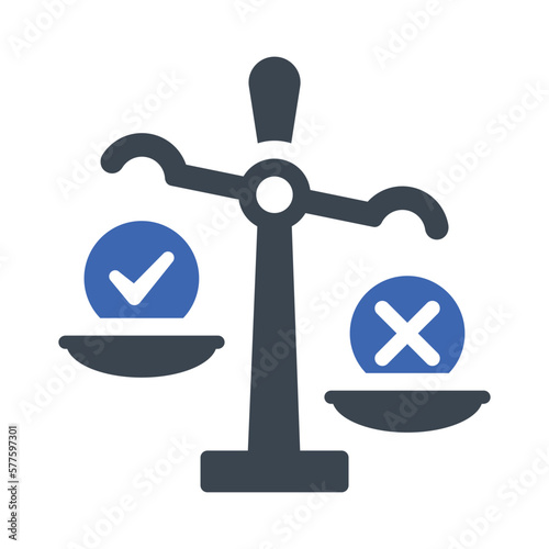 Review decision icon