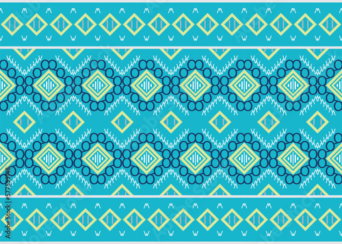 Simple ethnic design in the Philippines. traditional patterned Native American art It is a pattern geometric shapes. Create beautiful fabric patterns. Design for print. Using in the fashion industry.