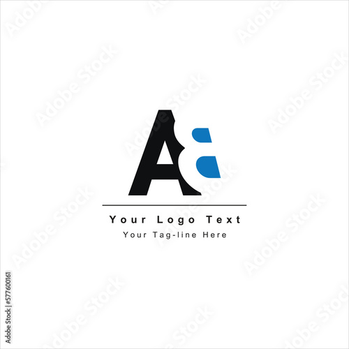 AB or BA letter logo. Unique attractive creative modern initial AB BA A B initial based letter icon logo