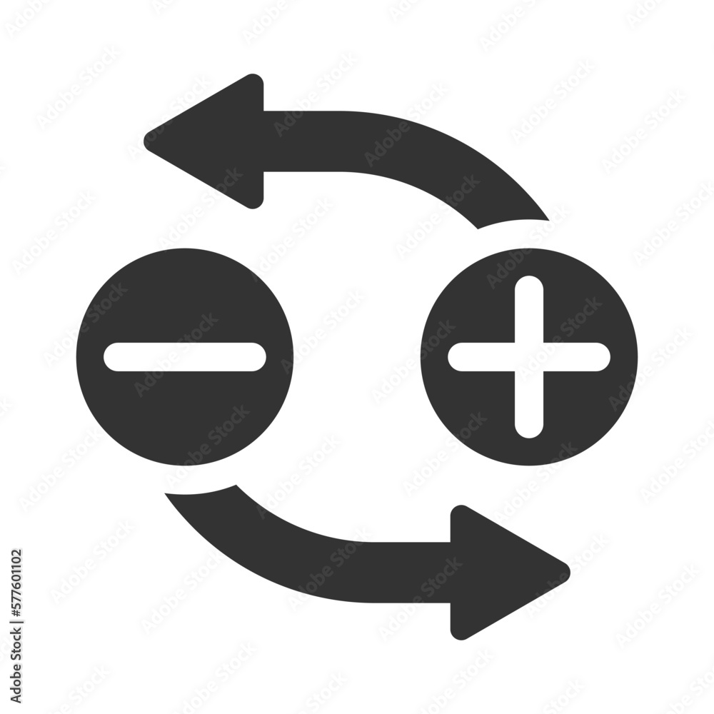 Obraz premium Pros and cons icon