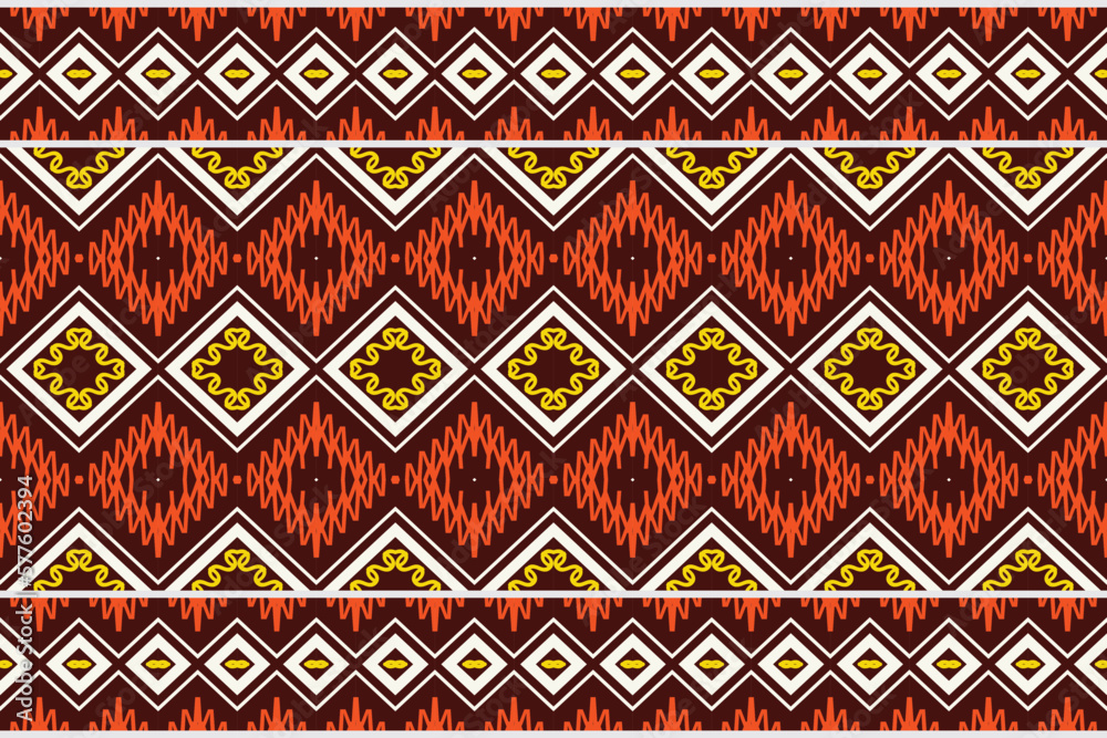 Indian ethnic pattern. traditional patterned Native American art It is a pattern geometric shapes. Create beautiful fabric patterns. Design for print. Using in the fashion industry.