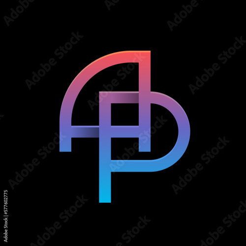Free Download 3D A P Letter Logo - GFXLoad