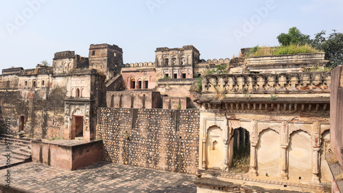 The  Ruin Palace of  Baldeogarh Fort, Madhya Pradesh, India.