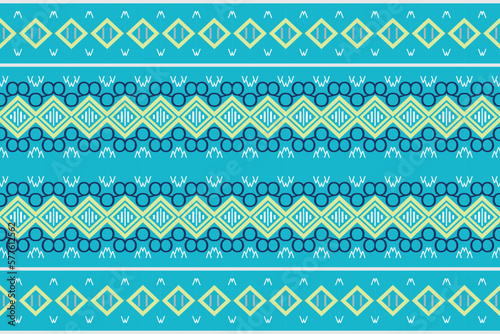 Ethnic design pattern. traditional patterned Native American art It is a pattern geometric shapes. Create beautiful fabric patterns. Design for print. Using in the fashion industry.