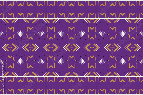 Ethnic vector tribal color Geometric Traditional ethnic oriental design for the background. Folk embroidery, Indian, Scandinavian, Gypsy, Mexican, African rug, carpet.