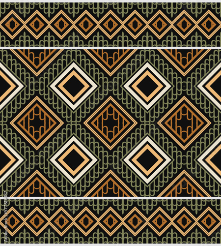 Ethnic design drawing wallpaper. traditional patterned Native American art It is a pattern geometric shapes. Create beautiful fabric patterns. Design for print. Using in the fashion industry.