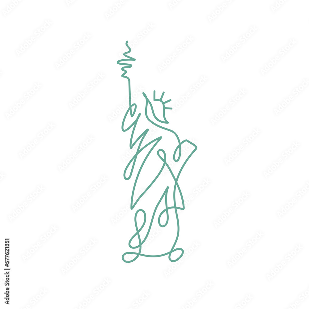 Lineart Liberty Logo