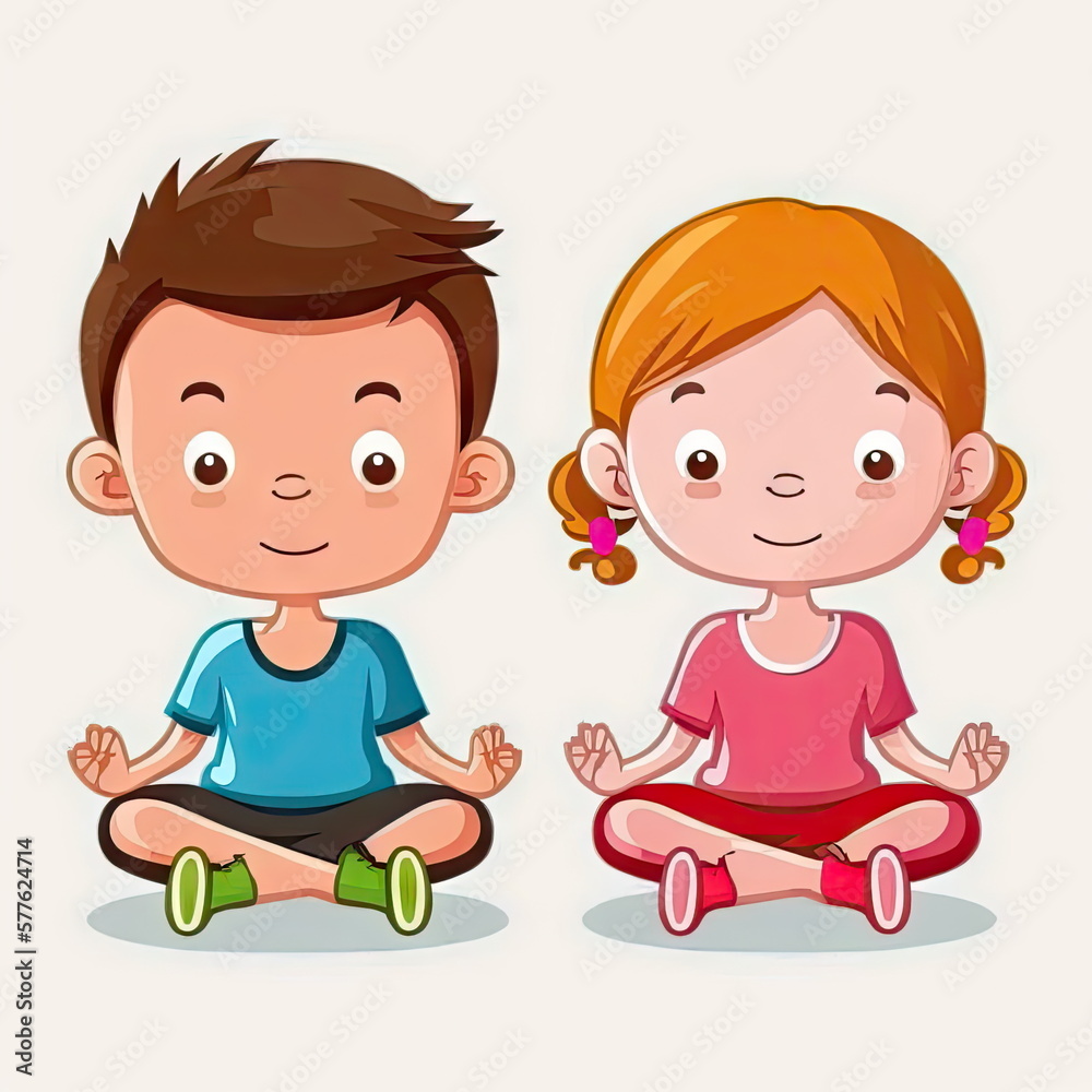 cartoon of sport girl with ycartoon yoga, white background, vector illustration, Made by AI, Artificial intelligenceoga, white background, vector illustration cartoon of sport girl with ycartoon yoga, white background, vector illustration, Made by AI, Artificial intelligenceoga, white background, vector illustration