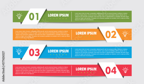 infographic design template vector illustration with icons and 4 options or steps.can be used for presentation process,layout,banner,data graph,presentation	