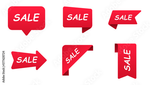 Set of SALE Labels and Tage