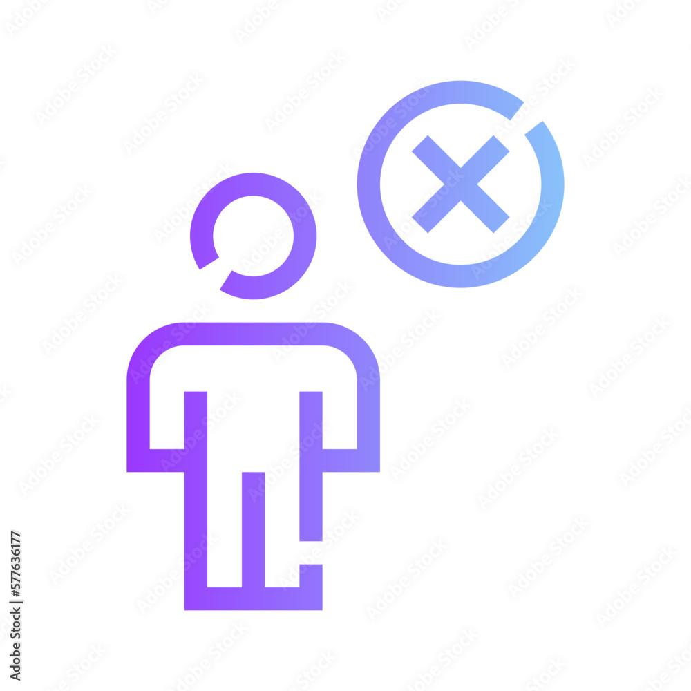 exclude icon