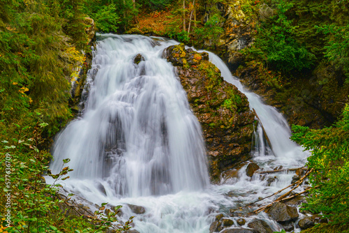Fototapeta Naklejka Na Ścianę i Meble -  Barbara Falls, Alaska, Waterfall