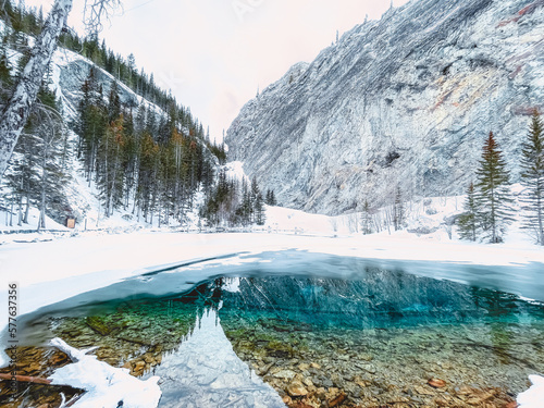 グラッシーレイク トレイル （カナダ - キャンモア）