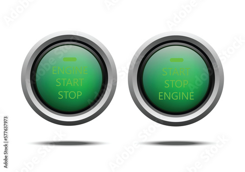 Hand press Start engine button on dark blue technology background. Innovation technology internet business concept.