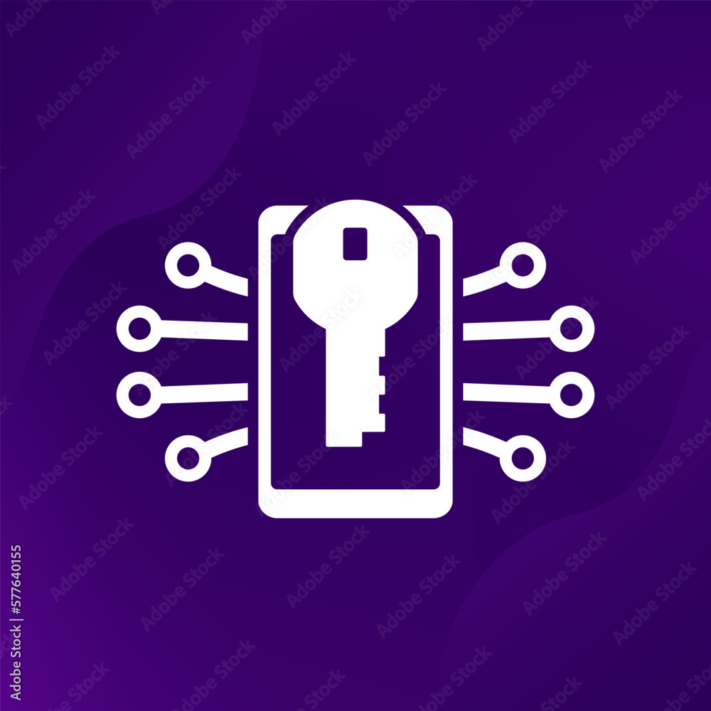 privacy and mobile security icon with a smart phone privacy and mobile security icon with a smart phone