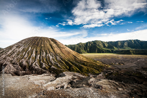 Volcano Batok In Tengger Caldera, Bromo Tengger Semeru National Park, Indonesia photo