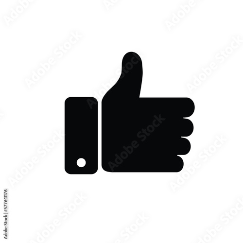 like icon sign thumb up icon sign outline black all hand black