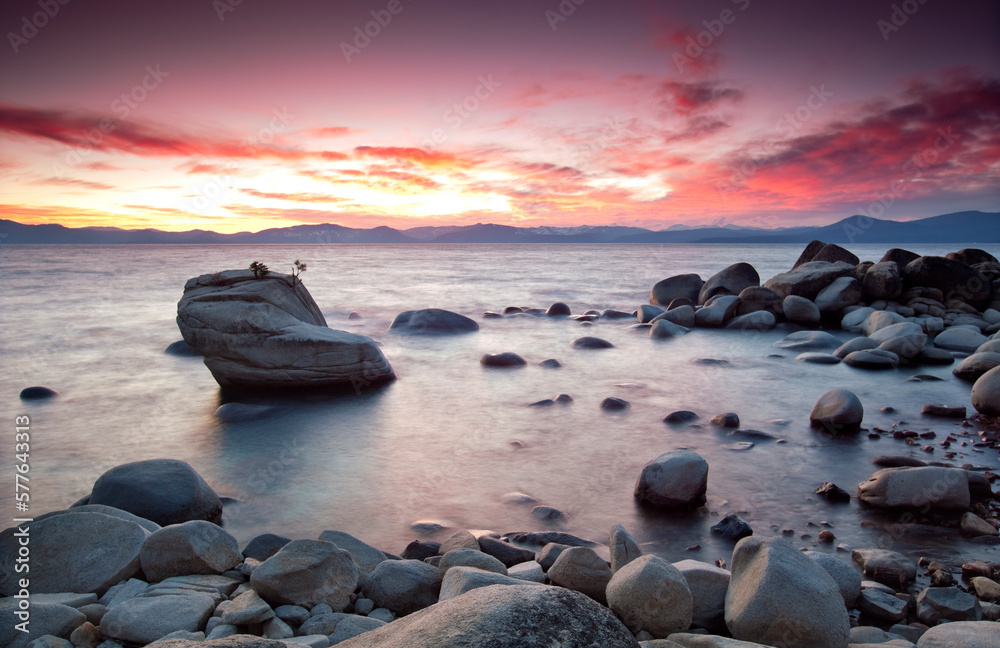 Bonsai Rock, East Shore, Lake Tahoe Bonsai Rock, East Shore, Lake Tahoe